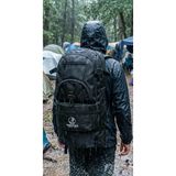 Kamp Çantası 45 Litre Sırt Çantası Körüklü Trekking Outdoor Su Geçirmez 5 Gözlü Astarlı