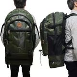 Kamp Çantası,90 Litre Büyük Boy,Dağcı Sırt Çantası,Sırt Çantası,(Yeşil)