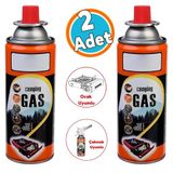Kamp Gazı 1 Adet Bütan Propan Gaz Tüpü Portatif Ocak Kartuşu Tek Kullanımlık Pürmüz 400 Ml