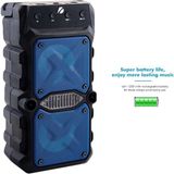 Kamp Hoparlörü Bluetooth Hoparlör Kablosuz Işıklı Çift Hoparlör Standlı Fm Radyo Sd Kart USB