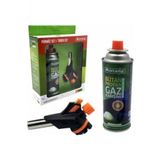 Kamp Kartuş Tüp 227gr + Çakmaklı Pürmüz Set Orgaz - Kts227 + Cx-500