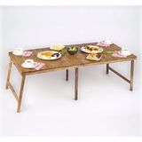 Kamp Masası, Katlanabilir Model, Piknik ve Bahçe Masası, 60X120CM Ceviz