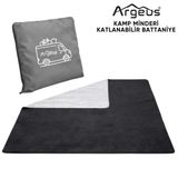 Kamp Minderi & Katlanabilir Polar Kamp Battaniyesi - Argeus - Gri