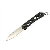Kamp, Outdoor Paslanmaz Çelik 16 Cm Siyah Saplı Cep Çakı