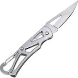 Kamp, Outdoor ve Izcilik Katlanabilir Çakı 14CM Paslanmaz Çelik - Gümüş