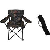 Kamp Sandalyesi Lüx Sünger Petli Katlanır Bardaklı Koltuk - 6456 Ecorce Tube Marron - Polyester