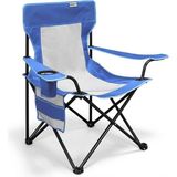 Kamp Sandalyesi, Outdoor, Plaj ve Piknik Için Katlanır Kamp Sandalyesi, Saklama Cepli, Bardak Tutu