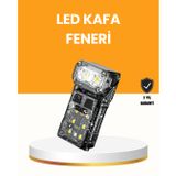 Kamp ve Outdoor Için LED Far 10 Saat Pil Sensörlü Manyetik ( Lisinya )