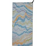 Kamp ve Seyahat Için Kişisel Hızlı Kuruyan Mikrofiber Havlu, Sis Baskısı, Gövde - 60 x 130 cm - Çok Renkli - Standart