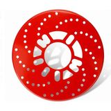 Kampana Sacı Disk Fırfırı Kırmızı 2 Adet