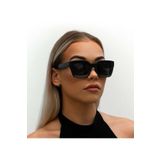 KAMPANİX Yeni Sezon Çekik Model Siyah Cat Eye Modern Güneş Gözlüğü