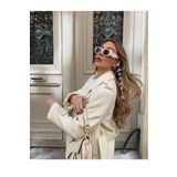 KAMPANİX YENİ SEZON MUADİL SYMBOLE MODEL BEYAZ RENK TREND GÜNEŞ GÖZLÜĞÜ