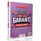 *Kampanya*Tyt Msü Dgs Ales 10 Günde Temel Atma Garanti Paragraf Video Ders Kitabı Paraf