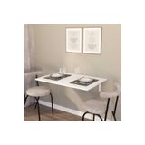 KAMPASİST Katlanır Çalışma Masası Mutfak Masası Duvara Monte 90 x 45 cm