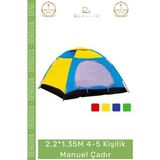 #Kampçadırı Kamp Doğa Outdoor Su Geçirmez Dayanıklı Konforlu Geniş Aile 4 - 5 Kişilik Manuel Çadır