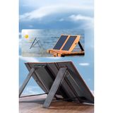 Kampçılar Için Katlanabilir Portatif Tasarım Powerbank Güneş Paneli 1000 Mah Solar Powerbank - Beyaz