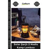 #Kamplambası Retro Gaz Lambası Tasarım Şarjlı Dış Mekan Solar Şarjlı 2 Modlu Dekoratif Kamp Lambası