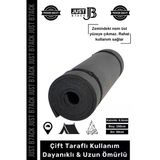 #Kampmatı Taşıma Askılı Su Geçirmez Çift Taraflı Kaymaz Çadır Uyku 6.5Mm Siyah Kamp Yer Minderi