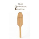 kamptek kamp teknolojisi Kamptek Ahşap Hamur Çevirme Spatulası - 39 cm Büyük Boy Yufka ve Gözleme Spatulası