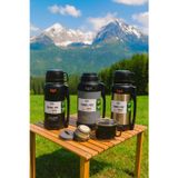 Kamptek Paslanmaz Çelik Çift Katmanlı Termos 1.2 Lt Kamp Outdoor Profesyonel Tırmanış Termos 20 Saat