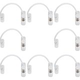 kamtop kidmix 8 adet halatlı pvc kapı pencere emniyet kilidi - kablolu pimapen emniyet mandalı - k - Standart