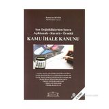 Kamu İhale Kanunu - Ramazan Şener