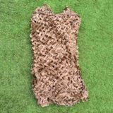 Kamuflaj Ağı, Askeri, Kamp, Avcılık ve Açık Hava Partileri için Güçlendirilmiş Kamuflaj Ağı - Güneş Koruyucu Kamuflaj Ağı, 4x4m (13,1ft) Çocuklar, Araba Kılıfları ve Bahçe Gölgesi için İdealdir.