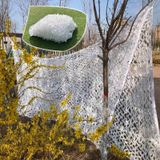 Kamuflaj Ağı, Askeri Kamuflaj Ağı 2 x 2,5 m (6,6 x 8,2 ft) - Kamp, Avcılık, Parti Dekoru, Araba Örtüsü, Bahçe Gölgeliği, Beyaz Takviyeli Kamuflaj Ağı için UV Korumalı Güneş Koruyucu Kamuflaj Ağı
