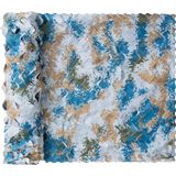 Kamuflaj Ağı, Dijital Okyanus Mavisi Kamuflaj Ağı 1,5M x 9M (5ft x 9 m) Dış Mekan Dekoru, Güneşlik, Kamp, Araba Gizleme, Fotoğraf Arka Planı, Parti Sergileri, Bahçe Gölgeliği, Pa için