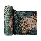 Kamuflaj Ağı, Dış Mekan Dekoru, Güneşlik, Kamp, Fotoğraf Arka Planı, Araba Gizleme, Paintball, Bahçe Gölgeliği için Kamuflaj Ağı - Üç Renkli Woodland 1,5M x 5M (5ft x 5 m)