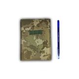 Kamuflaj Desenli Askeri Not Defteri - Kareli (20 Cm - 14.5 Cm)