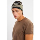 Kamuflaj Erkek Pamuklu Penye, Kaymaz, Ultra Hafif, Spor Geniş Saç Bandı Bandana Buff