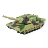 Kamuflajlı Askeri Tank Oyuncak - Gerçekçi Detaylı Model Savaş Tankı - Sarı