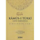 Kamus-I Türki Latin Harfleriyle Osmanlıca - Türkçe Sözlük - Ciltli Kitap Şemseddin Sami İdeal Kültür Yayıncılık - Yeni Kitap