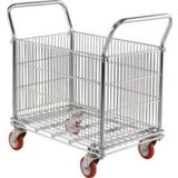 Kamusal Market Malzeme Taşıma Arabası 50X80 Havuzlu