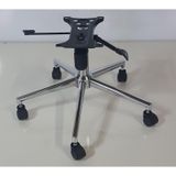 Kamusalmarket Makam Koltuğu Yıldız Ayak+Krom Piston+Çift Kollu Mekanizma