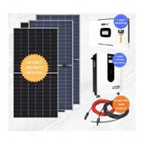 Kamusolar Mexxsun 12KW Premium 48V Solar Paket Sistem | 51,2V 300AH Lifepo4 Lityum Akü + Alfa 620W Bifacial Güneş Paneli + 6mm Kablo + Nakliye - Siyah - Beyaz