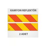 Kamyon Arka Işaret Reflektörü Metal Sac Malzeme
