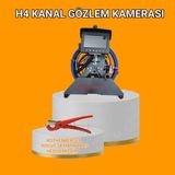 Kanal Görüntüleme Kamerası 4 Inç Ekran Hediyeli