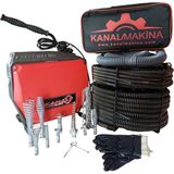 Kanal Makina Tıkanık Kanal Açma Makinesi 16/22 Set