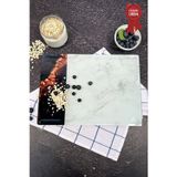 Kanallı Cam Kesme Tahtası - Cam Kesme Tablası | Flame Stone | 25cm x 35cm | Patentli Ürün