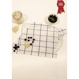 Kanallı Cam Kesme Tahtası - Cam Kesme Tablası | Saydam Cam - Kenarı Oval | 25cm x 35cm | Patentli Ürün