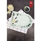 Kanallı Cam Kesme Tahtası - Cam Kesme Tablası | Secret Gate - Kenarı Oval | 25cm x 35cm | Patentli Ürün