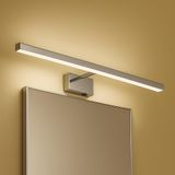 Kanarya 40 cm 8W LED Ayna & Resim Apliği Krom | 4200K Gün Işığı, 720 Lümen, IP45 Su Korumalı, 64W Eşdeğer, Açma/Kapama Anahtarlı, 220V Modern Duvar Aydınlatma Armatürü