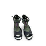 “Kanat Gölgesi” Lacivert LATİN SALSA BACATA TANGO DANS VE SALON AYAKKABISI 7 CM 11 PONT KADEH TOPUK (EU Ayakkabı Beden Sistemi, Yetişkin, Sayısal, Orta, 38)