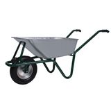 Kanat Mega Galvanizli Poliüretan Dolgu Rulmanlı Teker Demonte El Arabası 0.90 mm Sac