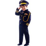 KanatGo Çocuk Pilot Kostümü Hediye Seti – Pilot Elbisesi + Köpük Uçak Oyuncak - Lacivert - 8 - 9 Yaş