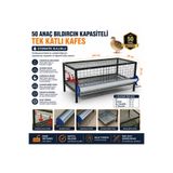 kanatlımalzemeleri Bıldırcın kafesi Metal 50-60 Anaç otomotik suluk yemlik yumurta eğilimli