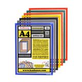 Kanbanax A4 Magnet Çerçeve - Mavi Renk -10'lu Paket