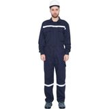 Kanca Gabardin 16/12 Reflektörlü Lacivert Iş Tulumu - 2XL